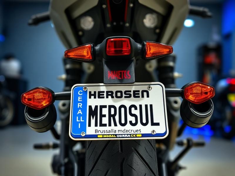 Placa de Moto
